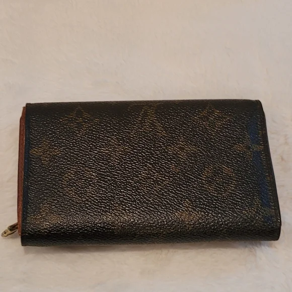 Authentic Vintage Louis Vuitton Monogram Porte Monnaie Tresor Wallets - Picture 3 of 12
